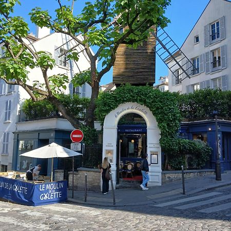 Montmartre Paris 18 Lägenhet Exteriör bild
